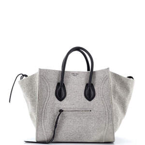 Celine Phantom Bag Wool Medium #243310C10B